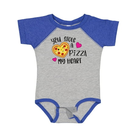 

Inktastic Valentine s Day You Stole a Pizza of My Heart Gift Baby Boy or Baby Girl Bodysuit