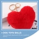 thumbnail image 3 of ColoMX 4 unids creativo corazón llavero llavero durable corazón llavero llavero llave colgantes clave decoración, 3 of 8