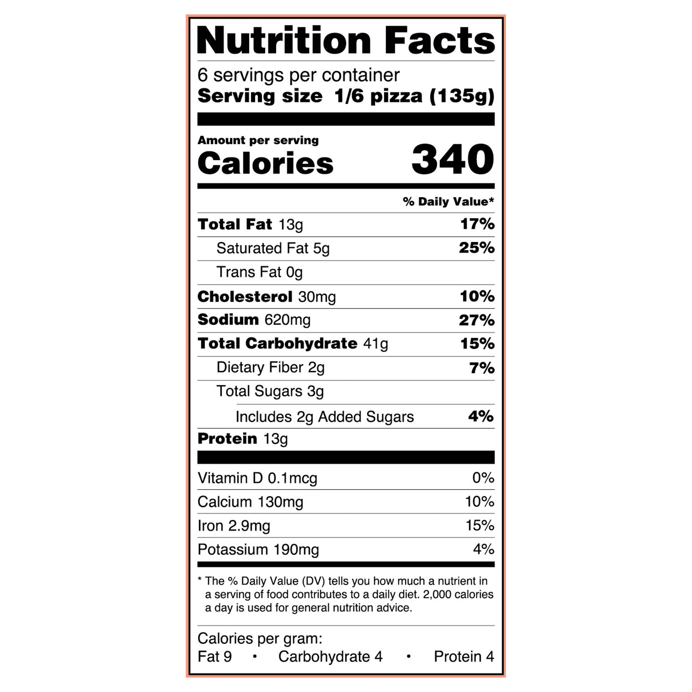 Great Value Rising Crust Three Meat Pizza, 28.65 oz (Frozen)