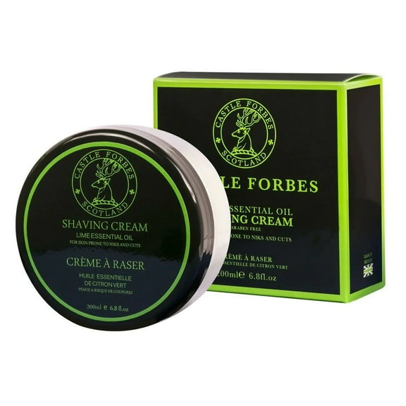 Castle Forbes Lime Essential Oil Shaving Cream