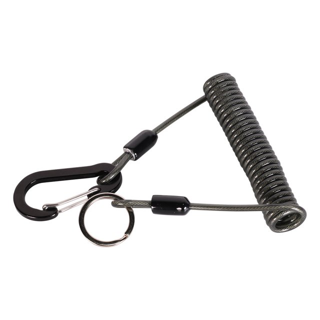 Cordón de bobina de pesca cuerda antipérdida cable de extensión interior herramientas para peces