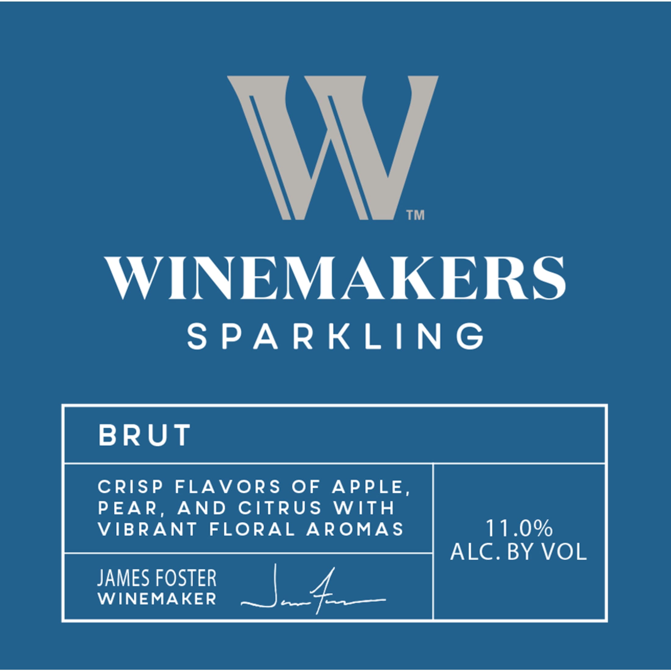 nemakers Selection Brut White Wine, 750ml, 13% ABV, Shelf-Stable