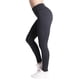 thumbnail image 1 of compresiónZ Leggings de talle alto para mujer - Pantalones de compresión de talla grande Yoga Correr gimnasio y fitness (Negro XXL), 1 of 5