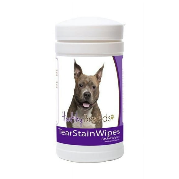 Healthy Breeds 840235153146 American Staffordshire Terrier Tear Stain Wipes