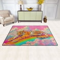 thumbnail image 3 of Tiger in Rainbow Clouds Area Rug Washable Floor Carpet Mat 60 x 39 inch for Bedroom Living Room Kids Room Home Decor, 3 of 7