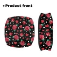 thumbnail image 2 of HELLHERO Heart-shaped Roses Walker Seat Cover Rollator Walker Seat Back Cover Anti-Slip Cover for Home Non-Slip Fit Easy to Install, 2 of 7