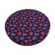thumbnail image 1 of Disketp Blackberries Funda Redonda para Taburete, Funda de Cojín para Silla de Bar Suave y Elástica-12 inch, 1 of 7