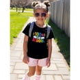 thumbnail image 4 of 100th Days of School T-Shirt for Kindergarten Toddler Boys and Girls - Soft 100% Cotton Round Neck Short Sleeve, Breathable Regular Fit with "Kindergarten Team" Graphic, 4 of 4