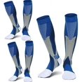 thumbnail image 1 of 3 pares de calcetines de compresión deportivos médicos CHEPIHG 20-30 mmHg para hombres, 1 of 5