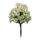 thumbnail image 2 of Flores artificiales para jardines exteriores con pinchos en el suelo, decoración blanca de trompeta para jardín, patio o macetas de interior, plástico resistente a la intemperie, 2 of 6