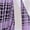 Purple, variant on Women's 2 Piece Outfits Pajamas Casual Short Sleeve Crewneck Tops and Wide Leg Plaid Pants Set Sleepwear with Pockets
