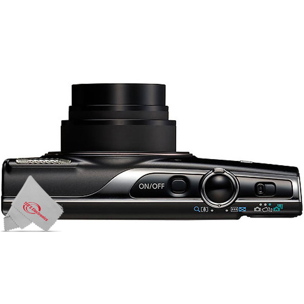 Canon PowerShot IXUS 285 / ELPH 360 HS 12X Optical Zoom Digital Camera (Black) - image 4 of 5