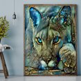 thumbnail image 3 of Cuadro de dibujo de taladro redondo completo 5D, pintura de diamante Animal, adorno para sala de estar Hugtrwg Para estrenar, 3 of 9
