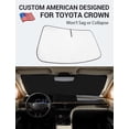 thumbnail image 2 of Protector solar para parabrisas Proadsy para Toyota Crown 2023-2026, 2 of 9