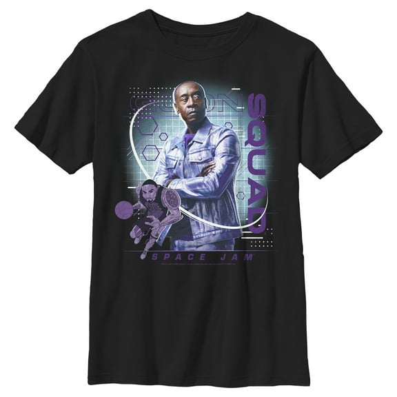 Boy's Space Jam: A New Legacy Al-G Rhythm Goon Squad  Graphic Tee Black X Large