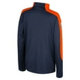 thumbnail image 3 of Youth Colosseum  Navy Virginia Cavaliers OHT Military Appreciation Cyclone Quarter-Zip Windshirt, 3 of 4