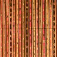 thumbnail image 1 of Ahgly Company Indoor Square Southwestern Orange Country Area Rugs, 5' Square, 1 of 1