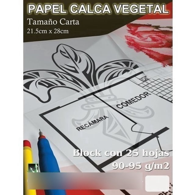 Block Albanene Tamaño Carta C/25 Hojas 95 Gr AleJaz JVMU3