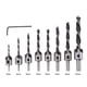 thumbnail image 4 of Contened Bit Bit Bit Woodwork Twist Counterbore Carpentry Perforación Reamer Hole Aberner Kit Herramientas de mano de acero de alta velocidad Herramientas de mano 8pcs Bits kenally TO001442-02, 4 of 7