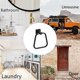 thumbnail image 3 of Towel Ring for Bathroom, Kitchen Bath Towel Holder Hangers Wall Mount, 3 of 5