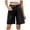 Black, variant on Clearance Womens Summer Denim Shorts Wide Leg Baggy Jeans Bermuda Shorts Plus Size Knee Length Jean Shorts Comfort Casual Running Cycling Workout Ourfit