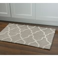 thumbnail image 5 of Linon Trio Geo Hand Tufted Polyester 1'10"x2'10" Rug in Gray, 5 of 5