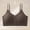 Coffee(New), variant on PNTUTB Women's Underwear Solid-Color Spaghetti-Strap Bras Wire-Free Front-Closure Lingerie Side-Bust Control Comfort Back-Flattering Sports Bras