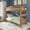 Pecan Dip, variant on Max & Lily Twin over Twin Bunk Bed, Farmhouse Solid Wood Bunk Beds for Kids, White Wash