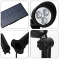 thumbnail image 2 of Focos Solares Para Exteriores Luces Led Solares Para Paisajes Luces De Pared Solares Impermeables Ip65 Para Pasarela De Porche De Jardín Sweethay HA035949-00, 2 of 6