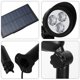 thumbnail image 2 of Focos Solares Para Exteriores Luces Led Solares Para Paisajes Luces De Pared Solares Impermeables Ip65 Para Pasarela De Porche De Jardín Speravity HA035949-00, 2 of 6