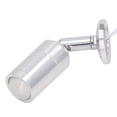 thumbnail image 1 of Display Cabinet Spotlight, Mini LED Showcase Light Aluminum Material Impact Resistant Silver Adjustable Angle Screw Fixing  For Shopping Malls, 1 of 7