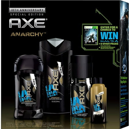 AXE Anarchy for Him Bath Gift Set, 4 piece