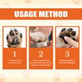 thumbnail image 3 of Pet Dog Paw Balm Natural fruit extract,Vitamin E, Grapeseed Oil Moisturizing Dog Paw Cream for Dry Cracked Paws,Rapid Absorption，Dog Heals Repairs Moisturizes Dry Noses and Paw-1pcs, 3 of 8