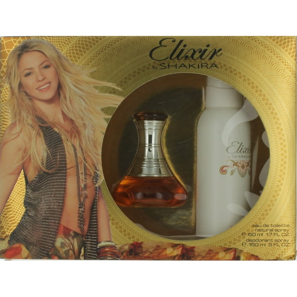 Elixir by Shakira for Women Gift Set-EDT Perfume Spray 1.7 ...