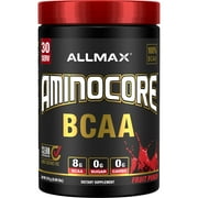 AMINOCORE BCAA, Fruit Punch, 0.69 lbs (315 g), ALLMAX
