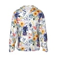 thumbnail image 1 of Balery Lilies Flowers Sudadera ligera de manga larga con capucha y protección solar UPF 50+ para hombre y mujer, ideal para pesca y running-XX-Large, 1 of 7