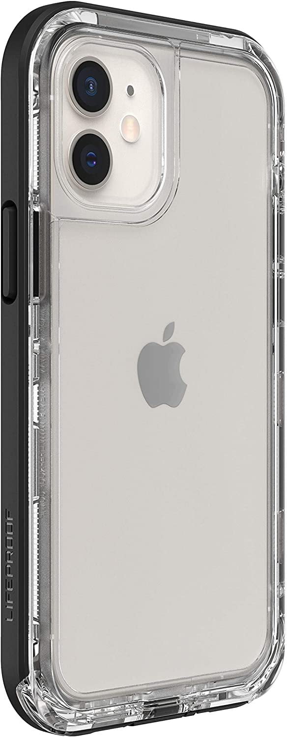 LifeProof for Apple iPhone 12 Mini, Slim DropProof, DustProof and Snowproof Case, Next Series, Clear/Black