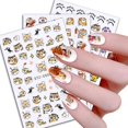 thumbnail image 4 of New Year Nail Stickers Animal Tiger Nail Art Decorations 3D Self-Adhesive DIY Nail Decals Cute Nail Art Sticker Sliders, 4 of 4