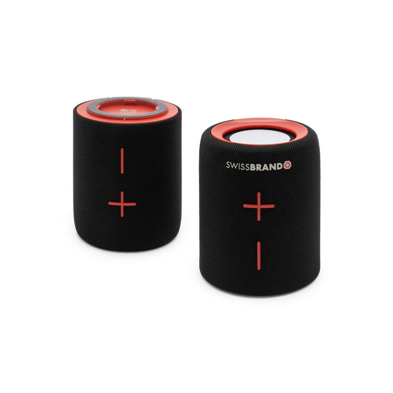 Swissbrand Apex 2-in-1 Portable Bluetooth Speaker – 360° Sound