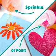 Hello Hobby Bright Fine Glitter Shakers, 12 Pack