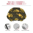 thumbnail image 4 of KLL Cute Cartoon Bees Pattern Shower Cap & Bath Cap for Women,Reversible Oversized Waterproof Shower Caps for all Hair Lengths,Elastic Reusable Bathing Hair Cap, 4 of 7