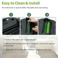 thumbnail image 5 of TSV 2 Pairs Replacement Roller Brushes Fit for iRobot Roomba i7 i7+ i3 i3+ i4 i6 i6+ i8 i8+/Plus E5 E6 E7, 5 of 7