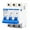 1A, variant on NXB-63 3P AC 230/400V Miniature Circuit Breaker C 6 10 16 20 25 32 40 63A Overload Protector DZ47 C Style Air Switch