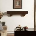 thumbnail image 2 of Duluth Forge 48in. Fireplace Shelf Mantel With Corbel Option Included - Antique Grey Finish - Model# DFSM48-GR, 2 of 7