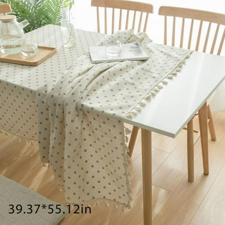 

Chrysanthemum Print Waterproof Tablecloth Table Cloth Rectangular Tea Table Cover Kitchen Dining Party Home Decor Manteles