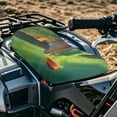 thumbnail image 2 of Uorisanigo ATV Seat Cover Soft Anti-Slip Four-Wheeler Hippie Frog Print Seat Cushion Cover for Polaris Sportsman 570 450 850, Polaris Scrambler 400 500 850 1000, Honda Rancher 420, 2 of 7