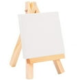 thumbnail image 1 of Bangcool Mini Easel Set Multi-purpose Portable Painting Easel Wood Easel with Canvas, 1 of 10