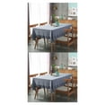 thumbnail image 1 of Destyer Cotton Table Cover Easy Care And Wide Application Reliable Choice For Everyday gray 140*140CM 2Set, 1 of 6