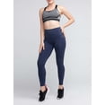 thumbnail image 2 of High Waisted Moto Pocket Capri, 2 of 2