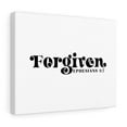 thumbnail image 4 of Scripture Walls Forgiven Ephesians 1:7 Bible Verse Canvas Christian Wall Art Ready to Hang Unframed, 4 of 12